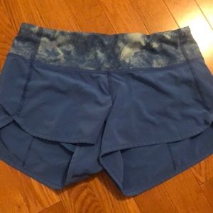 Lululemon speed up short 2.5 inches